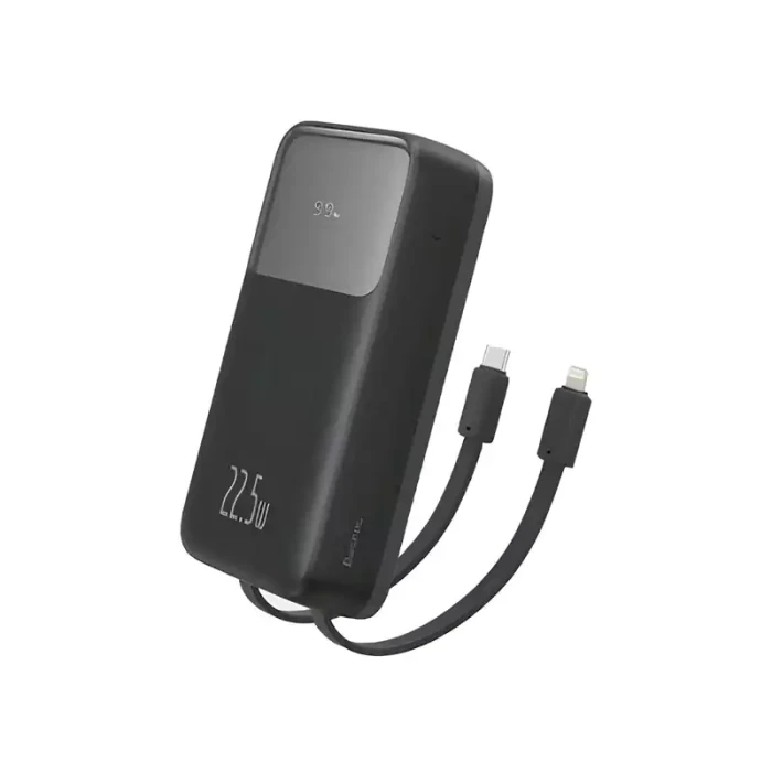 Baseus Comet Series Dual-Cable Digital Display Fast Charge Power Bank 20000mAh 22.5W