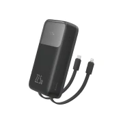 Baseus Comet Series Dual-Cable Digital Display Fast Charge Power Bank 20000mAh 22.5W