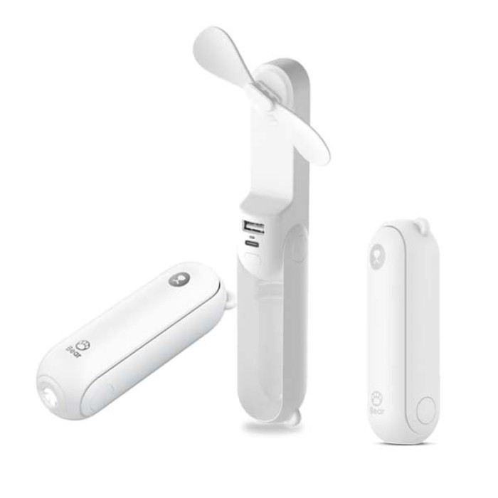 JISULIFE F8X Mini Fan Portable Fan 4800mAh