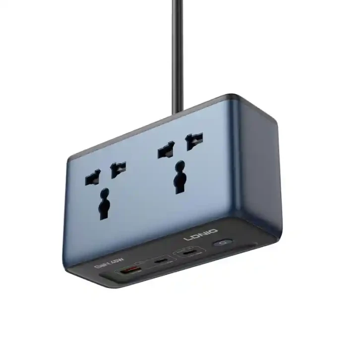 LDNIO SC1 45W GaN PD Universal Socket Power Strip For Laptops And Phones