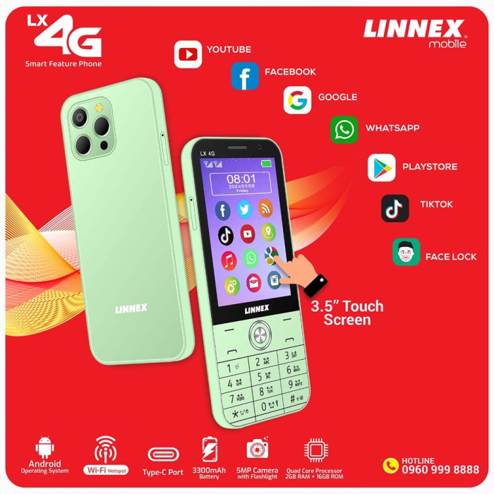 Linnex LX Dual-SIM Touch Mobile