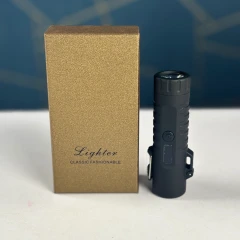 Classic Lighter with LED Torch Light