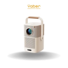 Yaber T2 Plus Auto Fcous Google TV Portable Projector, JBL & Dolby Audio (Built in Battery)