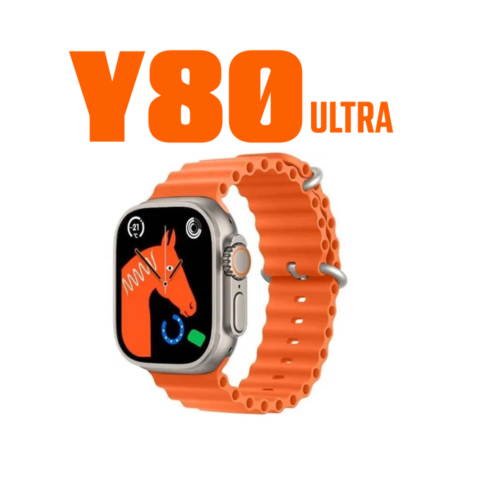 Y80 Ultra Smartwatch with 8 Strap (Free Delivery)